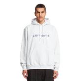 Gray Cotton Logo Hoodie - CARHARTT WIP MEN | PLP | dAgency