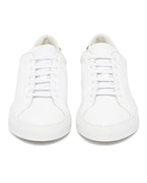 White Retro Low Sneakers | PDP | dAgency