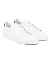 White Retro Low Sneakers | PDP | dAgency