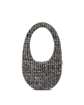 Black Tweed Mini Swipe Bag - Women's bags | PLP | dAgency