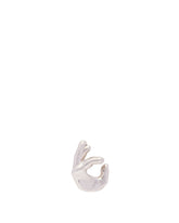 Silver Emoji Ok Earring - Women's jewelry | PLP | dAgency