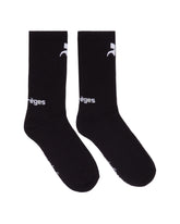 Black Logo Socks - COURREGES WOMEN | PLP | dAgency