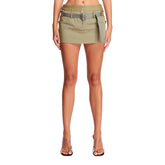 Green Belt Bag Skirt - DION LEE WOMEN | PLP | dAgency