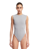 Grey Sleeveless Bodysuit - ENTIRE STUDIOS WOMEN | PLP | dAgency