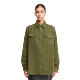 Green Cashmere Shirt - Women's shirts | PLP | dAgency