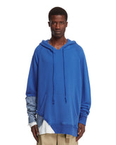 Blue Cotton Hoodie - Men's sweatshirts | PLP | dAgency