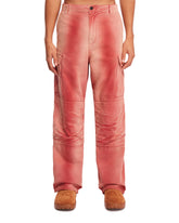 Red Cotton Cargo Pants - HERON PRESTON MEN | PLP | dAgency