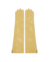 Yellow Leather Gloves - Women's gloves | PLP | dAgency