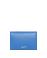 Blue Leather Card Case - Loewe men | PLP | dAgency