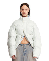 White Cropped Down Jacket - SALE WOMEN CLOTHING | PLP | dAgency