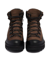 Brown Peka Trek Boots - Moncler men | PLP | dAgency
