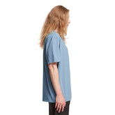 T-Shirt Blu Con Logo | PDP | dAgency