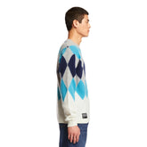 Multicolor Argyle Sweater - Moncler Genius Men | PLP | dAgency