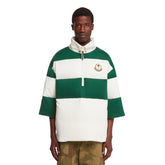 Padded Striped Polo Shirt - Men's knitwear | PLP | dAgency