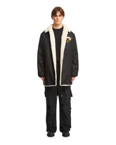 Black Fur Lined Jacket - Moncler Genius Men | PLP | dAgency