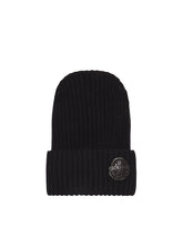 Black Wool Beanie - Men's hats | PLP | dAgency