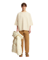 White Short Sleeve Sweater - MONCLER GENIUS | PLP | dAgency