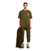 Green Padded Trousers | PDP | dAgency