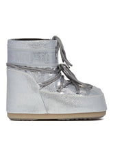 Silver Icon Low Nylon Boots - MOON BOOT WOMEN | PLP | dAgency