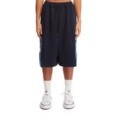 Blue Cotton Shorts - NAMESAKE MEN | PLP | dAgency