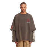 Brown Cotton Logo T-Shirt - Men's clothing | PLP | dAgency