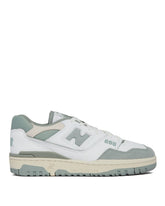 White And Green 550 Sneakers - NEW BALANCE | PLP | dAgency