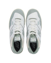 White And Green 550 Sneakers - SALE MEN SHOES | PLP | dAgency