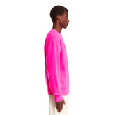 Pink Logoed Sweater - PALM ANGELS MEN | PLP | dAgency