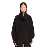 Black Turtleneck Sweater - Women's knitwear | PLP | dAgency