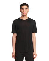 Black Viscose T-Shirt - Men's t-shirts | PLP | dAgency