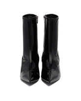 Black Geometrical Heel Boots - Women's boots | PLP | dAgency