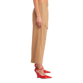 Beige Wool Trousers - Women's trousers | PLP | dAgency