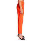 Orange Wool Antonia Pants - Women's trousers | PLP | dAgency