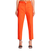 Orange Wool Antonia Pants - Women's trousers | PLP | dAgency