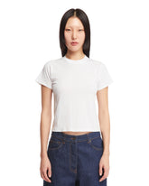 White Crewneck T-Shirt - Women's t-shirts | PLP | dAgency