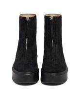 Black Zipped Boots - the row women | PLP | dAgency