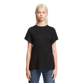 Black Linen T-Shirt - Toteme studio women | PLP | dAgency