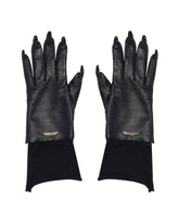Black Long Nails Effect Gloves | PDP | dAgency