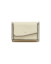 White Bifold Compact Wallet | PDP | dAgency