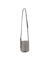 Gray Leather Tric Trac Bag - New arrivals men's bags | PLP | dAgency