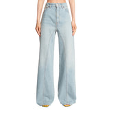 Light Blue Cotton Jeans - Women's jeans | PLP | dAgency