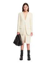 Ivory Tailored Midi Skirt - VICTORIA BECKHAM WOMEN | PLP | dAgency