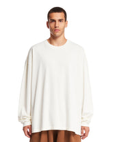 White Long Sleeves T-Shirt - WILLY CHAVARRIA | PLP | dAgency