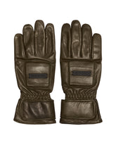 Olive Leather Gloves - New arrivals men's accessories | PLP | dAgency