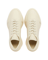 White Leather Sneakers | PDP | dAgency