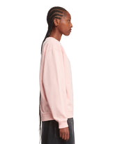 Pink Stamp Logo Sweatshirt | PDP | dAgency