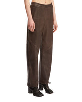 Brown Leather Pants | PDP | dAgency