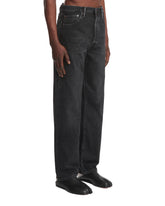 Black Straight-Leg Jeans | PDP | dAgency