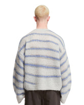 Gray and Blue Mohair Sweater | PDP | dAgency