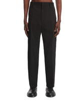Black Twill Cotton Pants - Men's trousers | PLP | dAgency